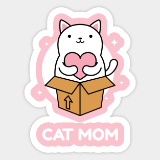 Best Cat Mom Ever Sticker